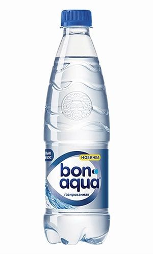 Вода BonAqua, газированная