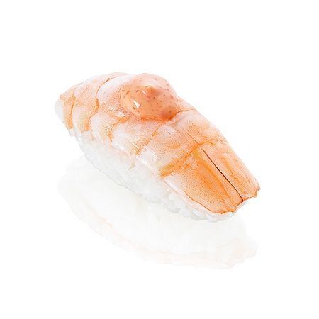 Нигири с креветкой и спайси соусом